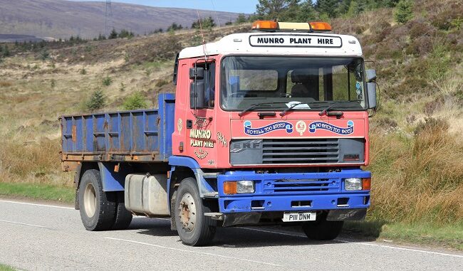 SMALL No 6 7th May 2022 Munro Plant Hire ERF P111 DNM