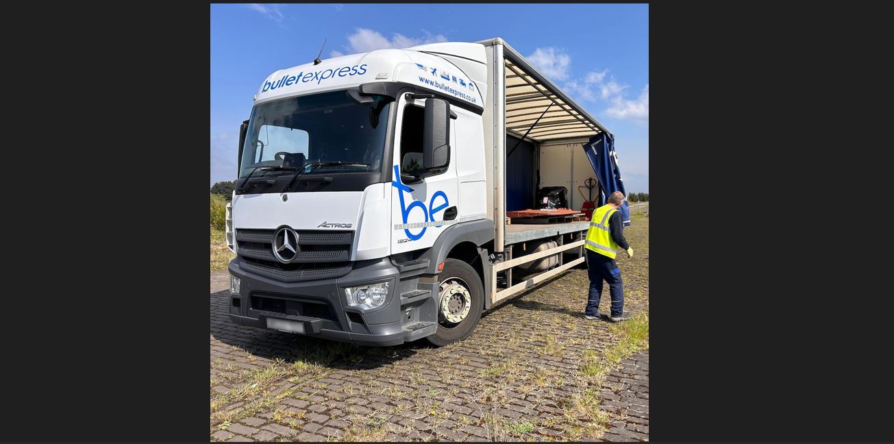 Pall Ex Labewls Pall-Ex Hauliers Help Restore Iconic Ship - Transport News