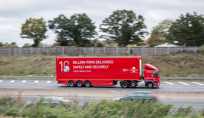 London,,Uk,-,06,November,2016:,British,Royal,Mail,Lorry
