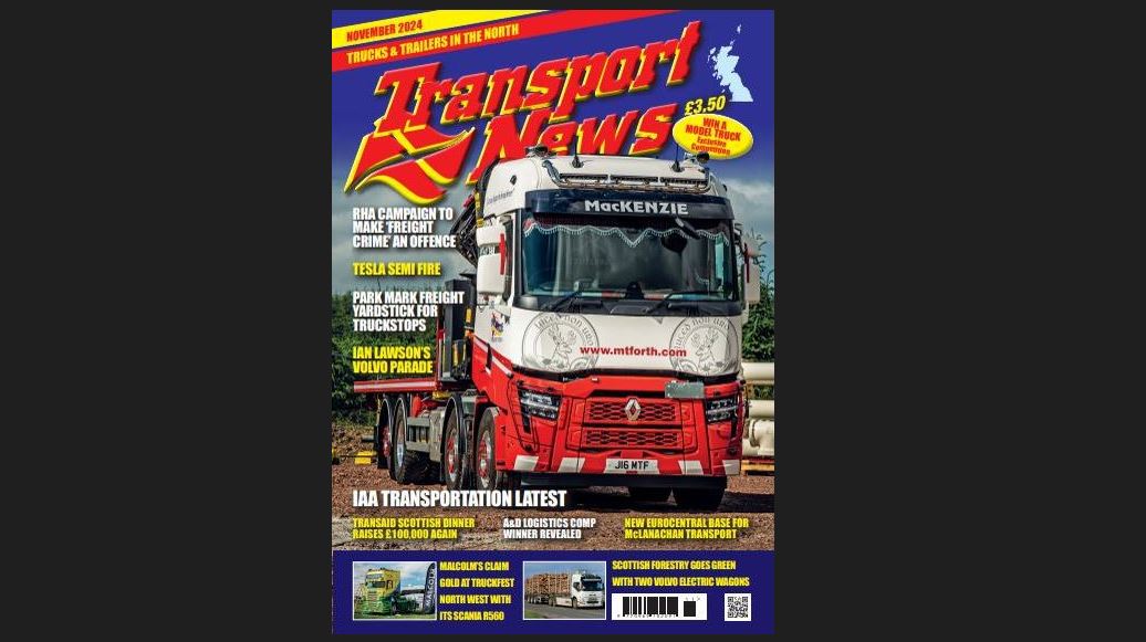 Transportation Current Events Transport News November 2024 Out Now! - Transport News