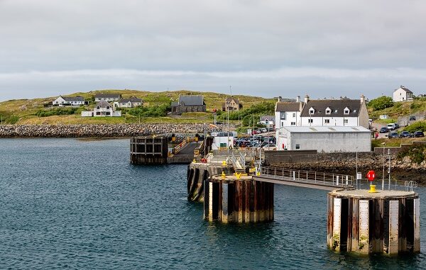 Lochboisdale,Harbour,,South,Uist,,Scotland,August,1st,2024,Lochboisdale,Harbour